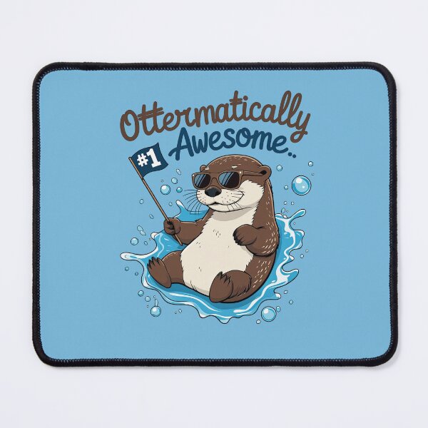 Item preview, Cute Otter for Kids – Funny Birthday Design designed and sold by ApriNoeScor.