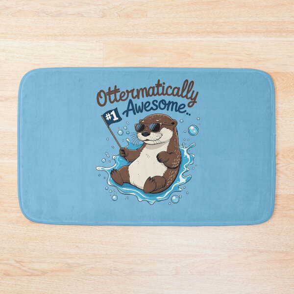Item preview, Cute Otter for Kids – Funny Birthday Design designed and sold by ApriNoeScor.