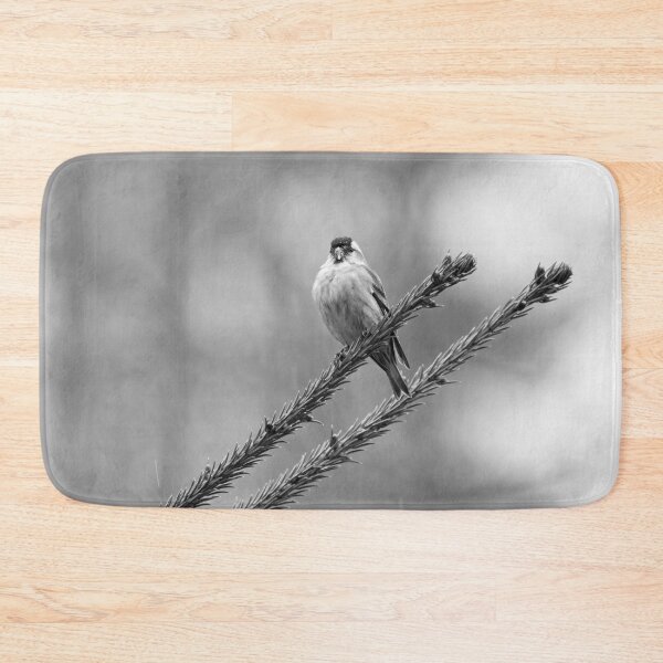 Item preview, Bold minimal. Eurasian siskin bw designed and sold by Jouko Lehto Photography.