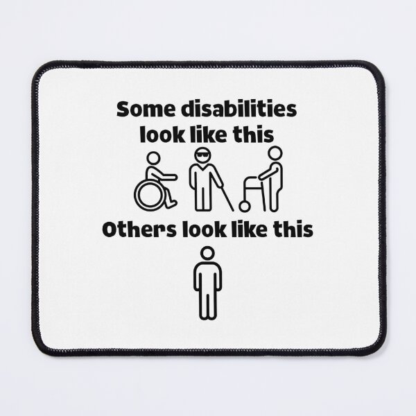 Item preview, Not all disabilities are visible graphic designed and sold by shaybosh.