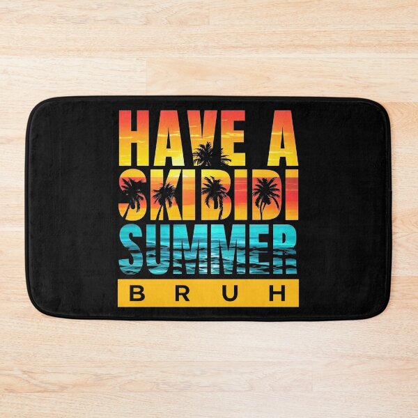 Item preview, Have a Skibidi Summer Bruh designed and sold by FreshArtFusion.