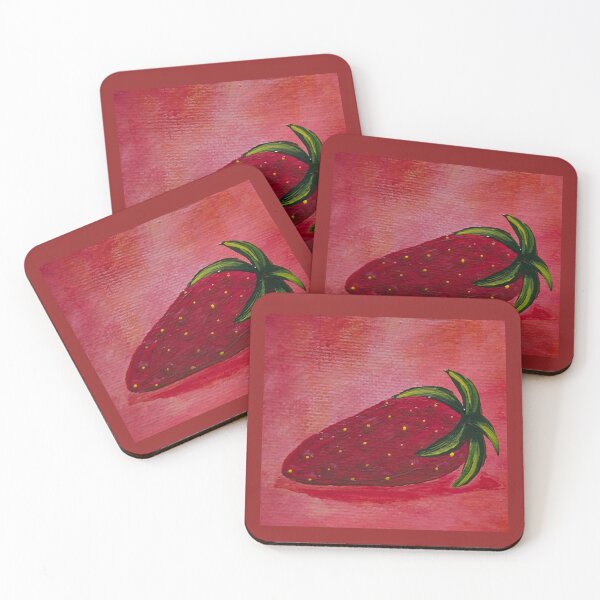 Item preview, Strawberry Painting designed and sold by ello.nat.