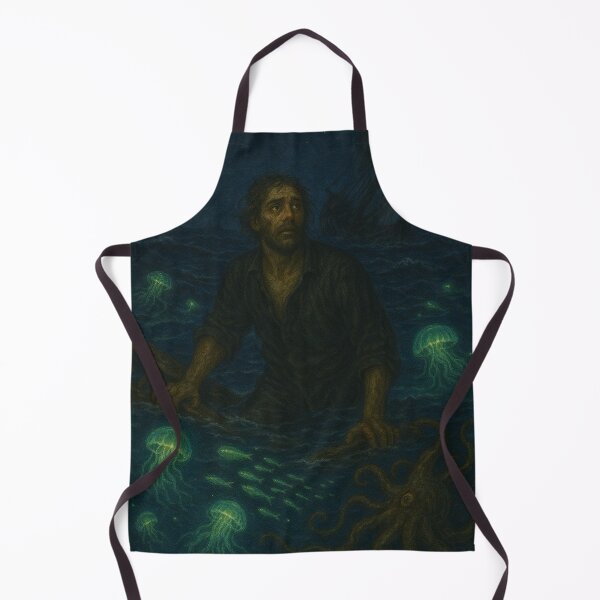 Item preview, Alone in the Bioluminescent Abyss designed and sold by photoparadise22.
