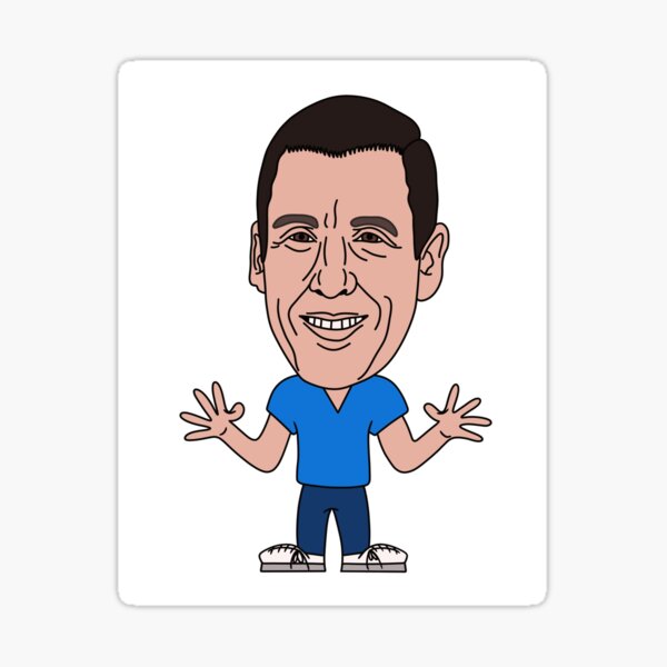 Vista previa del artículo con la obra «Adam Sandler», diseñado y vendido por TaTaArts.