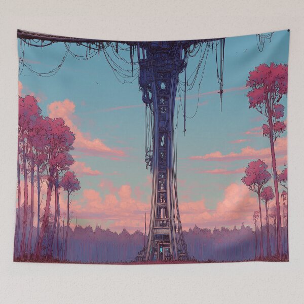 Item preview, Citadel Overgrowth designed and sold by SporeandCanvas.