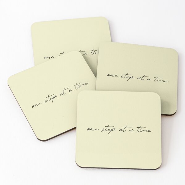Item preview, One step at a time - handwritten italic font designed and sold by mgro-art.