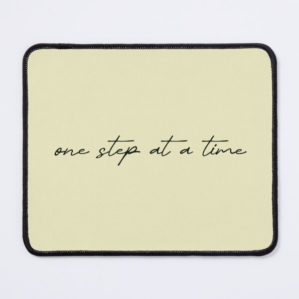 Item preview, One step at a time - handwritten italic font designed and sold by mgro-art.
