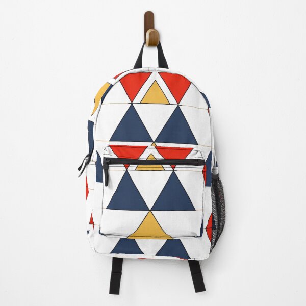 Item preview, Pyramids Mondrian Minimalist Pattern designed and sold by Myra365Art.