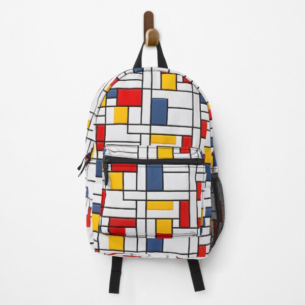Item preview, Squares Mondrian Minimalist Pattern designed and sold by Myra365Art.