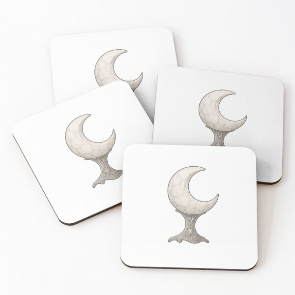 Item preview, Howlite Moon  designed and sold by Made By Meg .