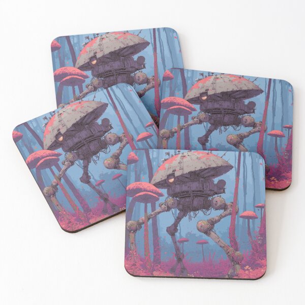 Item preview, Mushroom Mech designed and sold by SporeandCanvas.