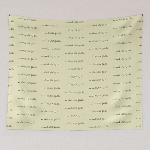 Item preview, We should stick together - handwritten italic font designed and sold by mgro-art.