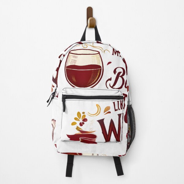 Item preview, Like Fine Wine, My Dad Gets Better With Time | Elegant Wine Lover Father’s Day Digital Art 2025 designed and sold by AnnDesignStudio.