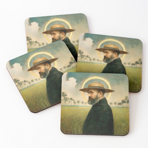 Item preview, Saint Damien of Molokai designed and sold by SanctifiedSouls.