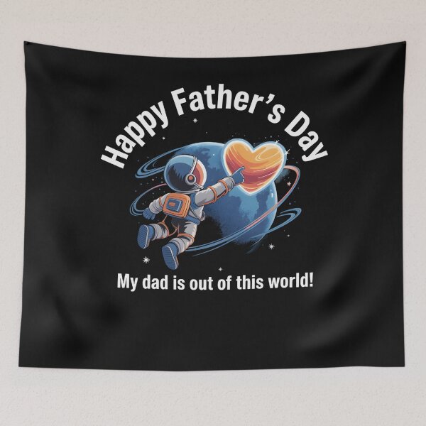 Item preview, Happy Fathers Day Astronaut Boys Space Toddler Kids Dad designed and sold by clothesy7.