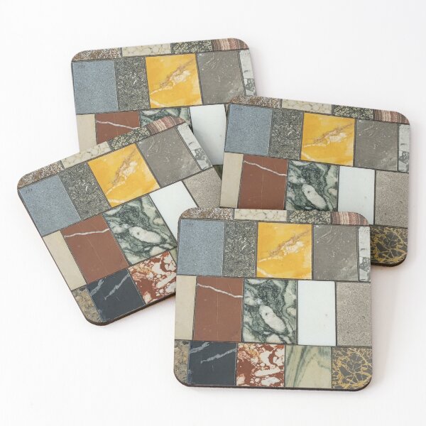 Item preview, Natural Rock Quilt Pattern Organic Nature Stone Mosaic IV designed and sold by Irina Sztukowski.
