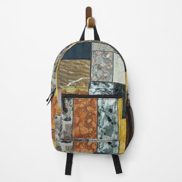 Item preview, Natural Rock Quilt Pattern Organic Nature Stone Mosaic V designed and sold by Irina Sztukowski.