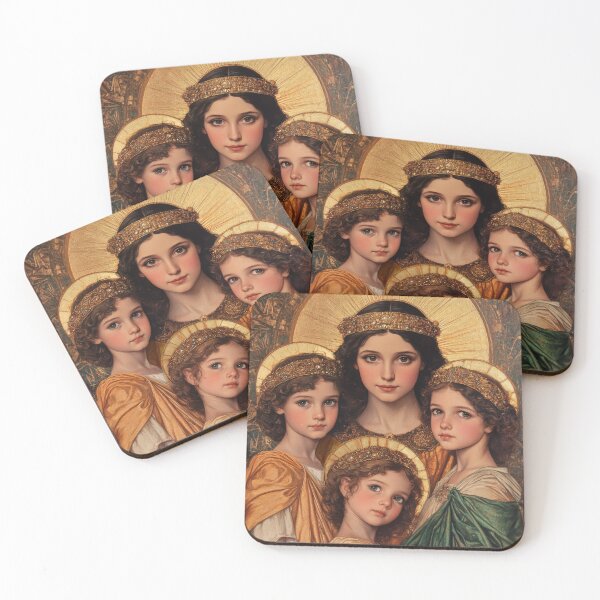 Item preview, Saints Sophia, Faith, Hope and Charity designed and sold by SanctifiedSouls.