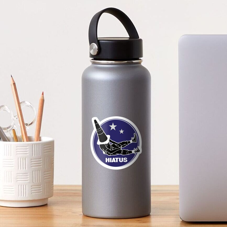 Item preview, Sticker designed and sold by hiatustheband.