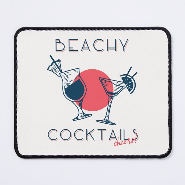 Item preview, Beachy Cocktails Cheers – Tropical Summer Drink designed and sold by rdxart.