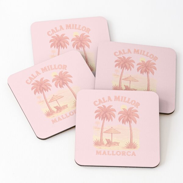 Item preview, Vintage Cala Millor Mallorca Design with Palm Trees in Retro Style, Vintage Cala Millor Mallorca Design with Palm Trees in Retro Style designed and sold by GabbyKI261.