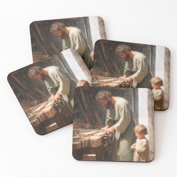 Item preview, Saint Joseph the Worker designed and sold by SanctifiedSouls.