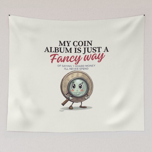 Item preview, My coin album is just a fancy way  designed and sold by Peerless-Prime.