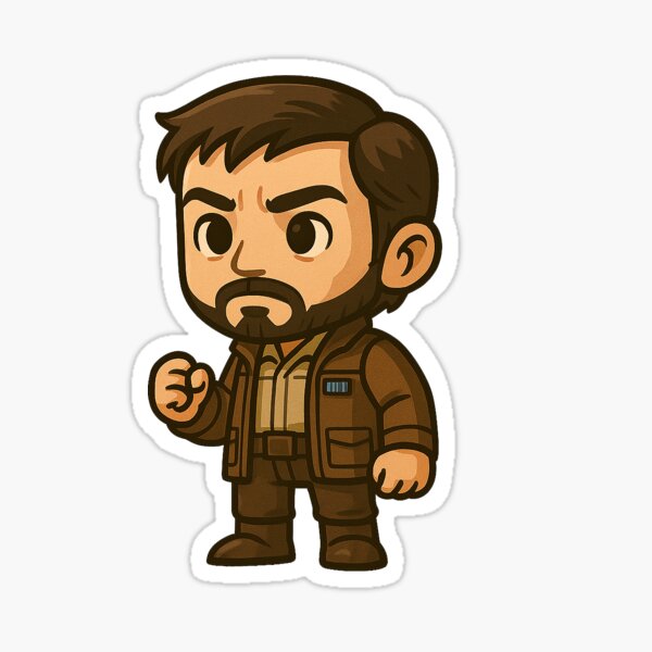 Item preview, Cassian Andor Inspired Chibi Cute Robot Droid Design designed and sold by fn2187.