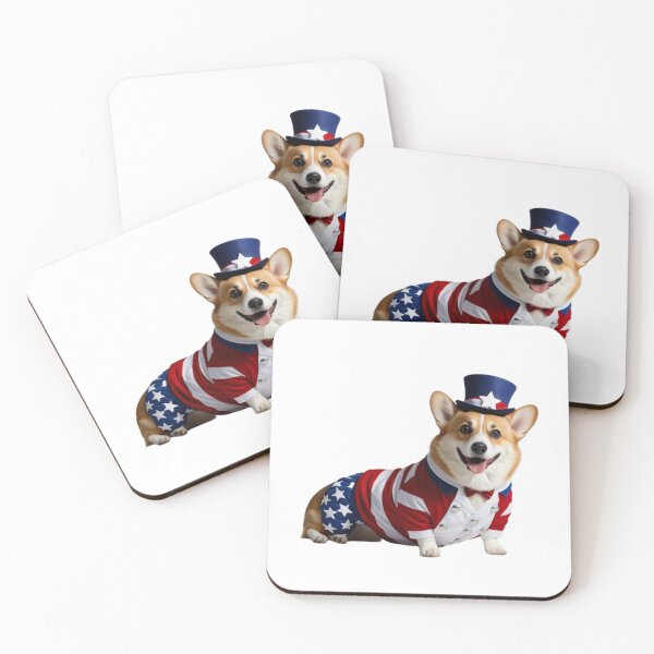 Item preview, Corgi dressed like Uncle Sam designed and sold by Corgi Headquarters .