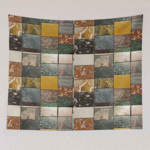 Item preview, Natural Rock Quilt Pattern Organic Nature Stone Mosaic VI designed and sold by Irina Sztukowski.