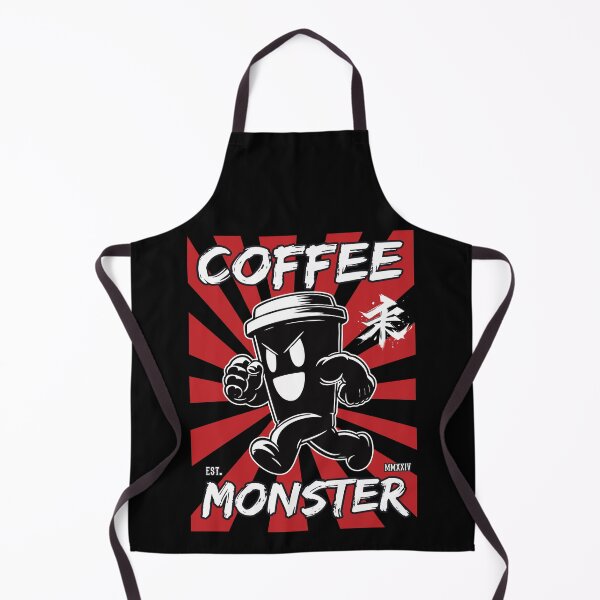Item preview, Coffee Monster – For the Coffee Fan designed and sold by RetroMaritalArt.