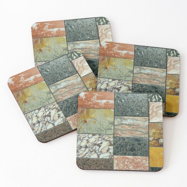 Item preview, Natural Rock Quilt Pattern Organic Nature Stone Mosaic VII designed and sold by Irina Sztukowski.