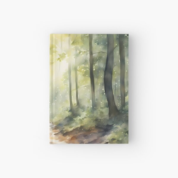 Item preview, Sunlit Forest Pathway designed and sold by BookCovered.