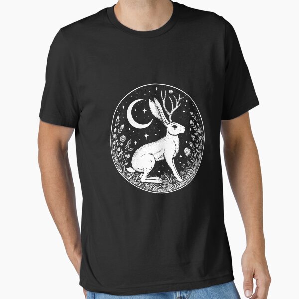 Item preview, Jackalope – The legendary creature from the USA designed and sold by RetroMaritalArt.
