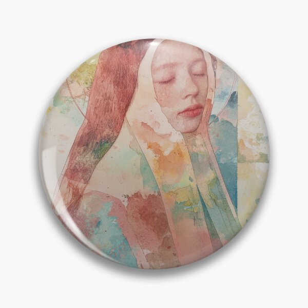 Item preview, Saint Bernadette designed and sold by SanctifiedSouls.