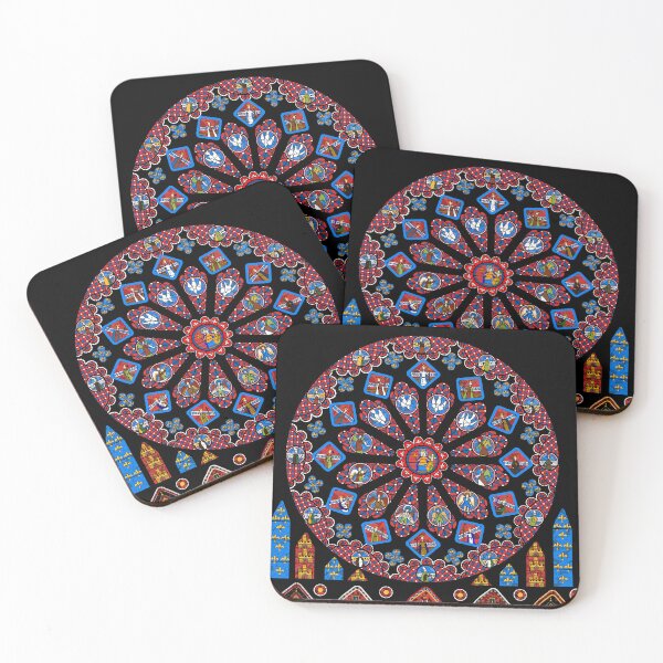 Item preview, Chartres church window designed and sold by Kalligraphic.