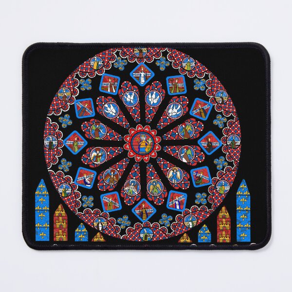 Item preview, Chartres church window designed and sold by Kalligraphic.