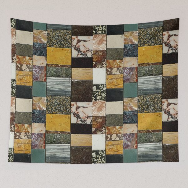 Item preview, Natural Rock Quilt Pattern Organic Nature Stone Mosaic IX designed and sold by Irina Sztukowski.