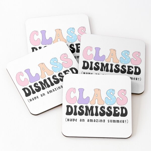 Item preview, Class Dismissed. Last Day of School. Retro Summer Break. designed and sold by minstore.