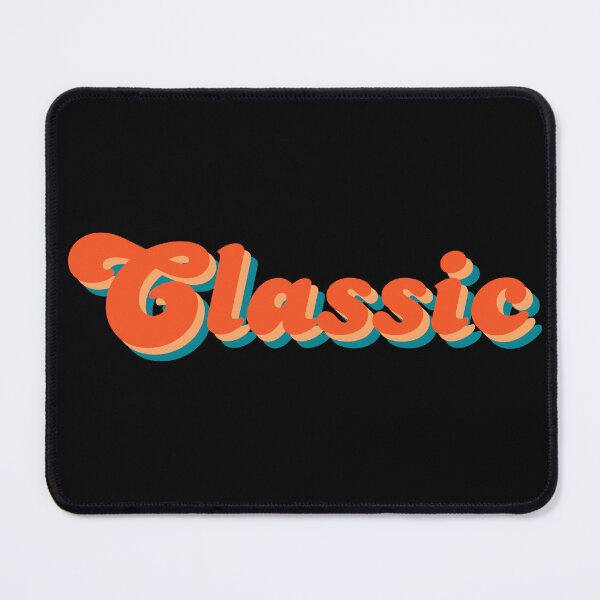 Item preview, Classic – Retro Bold Lettering designed and sold by Joy Apparent.
