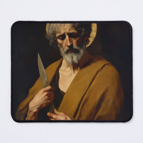 Item preview, Saint Bartholomew the Apostle designed and sold by SanctifiedSouls.