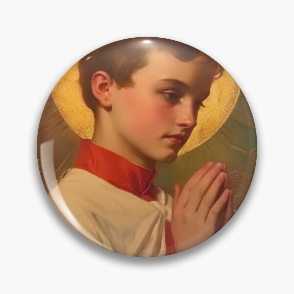 Item preview, Saint Dominic Savio designed and sold by SanctifiedSouls.