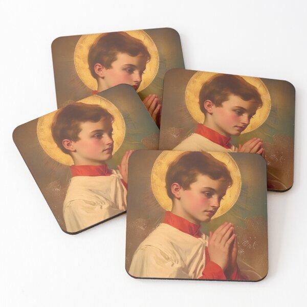 Item preview, Saint Dominic Savio designed and sold by SanctifiedSouls.