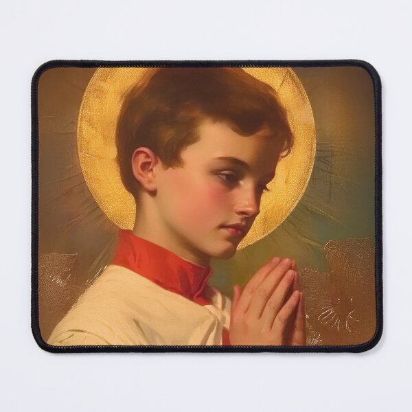Item preview, Saint Dominic Savio designed and sold by SanctifiedSouls.