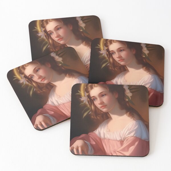 Item preview, Saint Cecilia designed and sold by SanctifiedSouls.