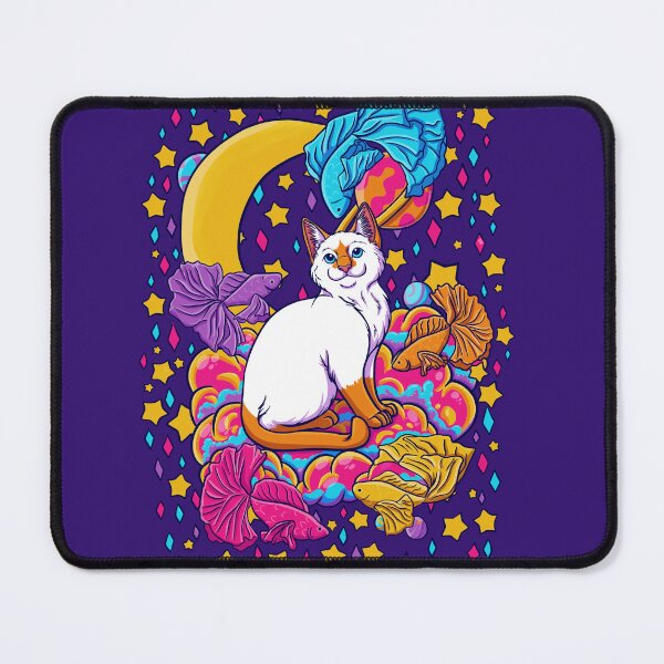 Item preview, Space Fish and Flamepoint Siamese Cat designed and sold by Shadow-Wing456.
