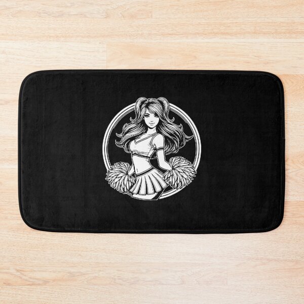 Item preview, Cheerleader Comic Girl - Cheerleading Design designed and sold by RetroMaritalArt.