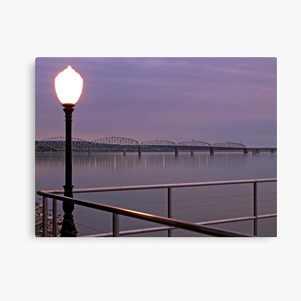 Missouri River at Chamberlain Canvas Print