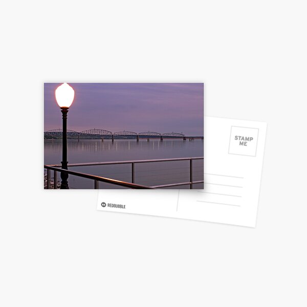 Missouri River at Chamberlain Postcard