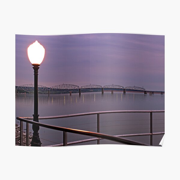 Missouri River at Chamberlain Poster
